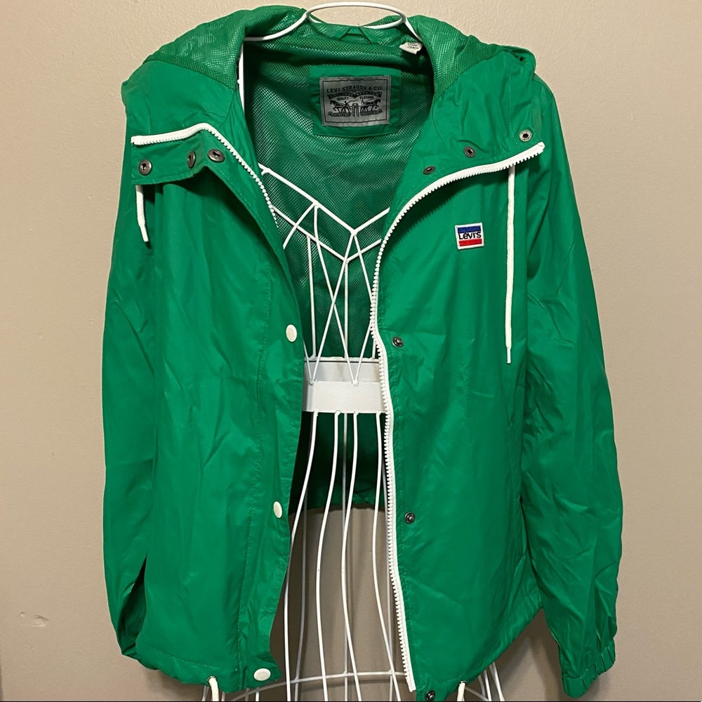 Levi’s retro hooded nylon jacket